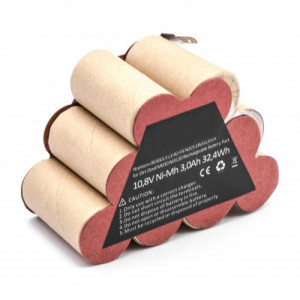 Akku für Akku-Sauger Dirt Devil M030, M3120, wie 0030013, L3-R2-F4-N2, 2000 mAh, 10,8V, Ni-MH