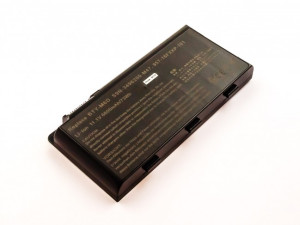 Akku für MSI GX780, wie BTY-M6D, 660 mAh