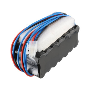 Akku passend für FAAC Autotür A1400, FAAC 755015 24 Volt Akku 2400mAh, NiMH, 102x51x57mm
