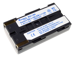 Akku wie Samsung SB-L160A, für SAMSUNG VP L770, anthrazit