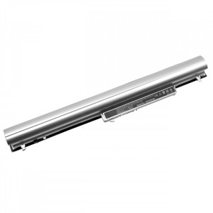 Akku für HP TouchSmart Sleekbook 14, 14z, 15, wie HSTNN-IB4U, HY04, TPN-123, 2600 mAh, 14.8V, silber