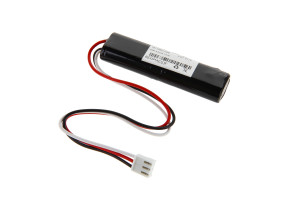 Notleuchtenakku NiMH 4,8 V 1,6 Ah, passend für u. a Fischer AP-0480-0150-AA-NM05, mit JST VHR-3 Stecker