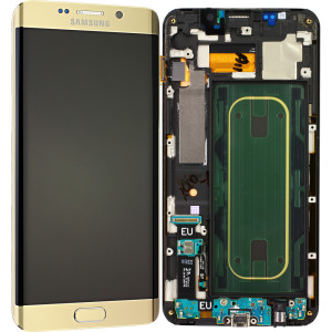 Komplett LCD & Toucheinheit für Samsung Galaxy S6 Edge+ G928F, gold