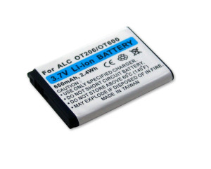 Akku für Alcatel: 103, wie CAB30M0000C1, B-B92, 650 mAh