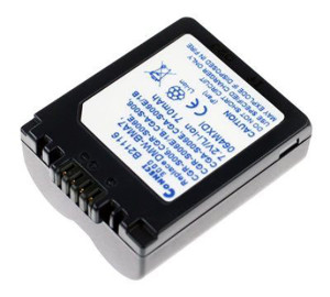 Akku für PANASONIC LUMIX DMC FZ30K, Typ CGA-S006, CGA-S006E, CGR-S006E, 600 mAh