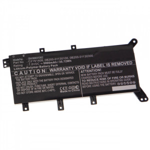 Akku für Asus A555, F554, K555, MX555, VivoBook 4000, MX555, V555, X555, wie C21N1408, 7,6 V, 5 Ah