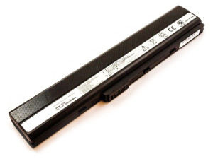 Akku für ASUS A 52, wie A31-B53, A31-K52, A32-K52, A41-K52, A42-K52, K52L681, 10.8V, 5200 mAh, Li-Ion
