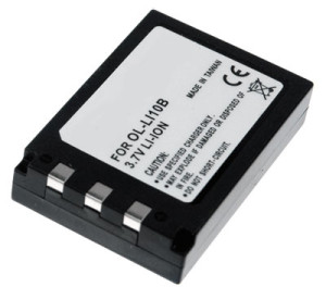 Akku für OLYMPUS µ 810, Typ LI-10B, Li-12B, 900 mAh