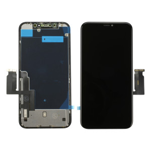 LCD-Displayeinheit (Toschiba) inkl. Touchscreen, passend für iPhone XR, schwarz
