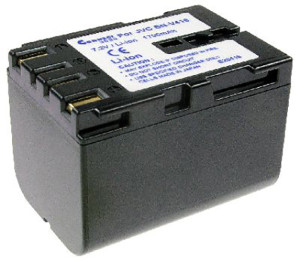 Akku wie JVC BN-V416, für JVC GR-DVL 1020, anthrazit