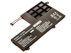 Akku für LENOVO YOGA 500-14ISK, wie L14L2P2, L14M2P21, 7.4V, 4050 mAh, Li-Polymer