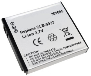 Akku für SAMSUNG NV 33, Typ SLB-0937, 750 mAh