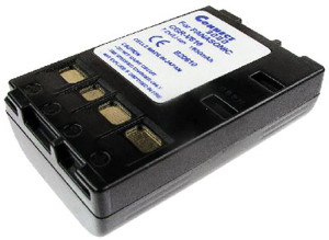 Akku wie Panasonic CGR-V610, für PANASONIC NV VX37, anthrazit