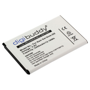 Akku für Samsung N9002 Galaxy Note 3 Dual, wie B800B, 3200 mAh