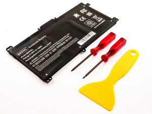 Akku für HP Pavilion X360 14, TPN-W125, wie BK03XL, HSTNN-LB7S, 916366-421, 11,55 V, 3650 mAh