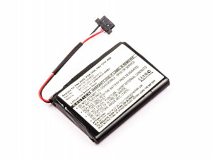 Akku für NAVIGON Transonic PNA 6000, Akku-Typ 541380530002, E4MT081202B22, 3,7 V, 1230 mAh