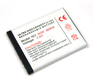 Akku für Nokia X3-02 Touch and Type, wie BL-4S, 860 mAh