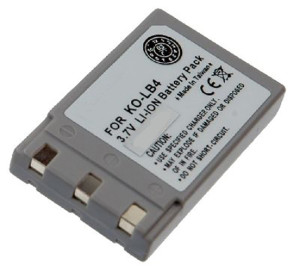 Akku für KONICA MINOLTA REVIO KD-310, Typ Konica Minolta DR-LB4, NP-500, NP-600, 900 mAh