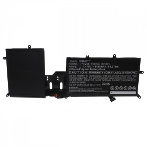 Akku für Dell Alienware m15, m15 R2, m17 R2, wie 08K84V, Y9M6F, YM9KC, Li-Polymer, 11,4 V, 6050 mAh
