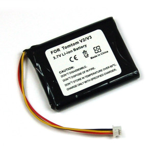 Akku für TOMTOM ONE XL T EUROPE, Akku-Typ F650010252, ICP653443, F649065101, 3,7 V, 800 mAh,