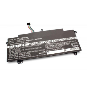 Akku für Toshiba Tecra Z40, Z50-A, wie PA5194U-1BRS, 3.8Ah, 14.4V