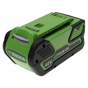 Akku für Greensworks Heckenschere G40HT, Rasentrimmer G40LT, G40T5, wie 2901319, 40V, 5000mAh