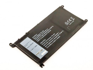 Akku für DELL INSPIRON 13 7368, wie T2JX4, 17368-0027, T2JX4, 11.4V, 3680 mAh, Li-Ion