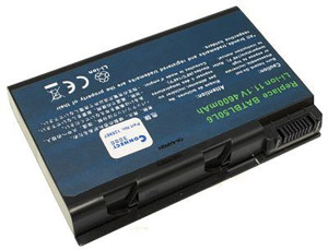 Akku für ACER BATBL50L4, wie 11112947, 306035LCBK, 3UR18650Y-2-CPL-11, 4UR18650F-2-CPL-15, 4400 mAh