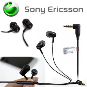 Headset original SonyEricsson MH750 für Sony Xperia Modelle, 3,5 mm Klinkenstecker, schwarz