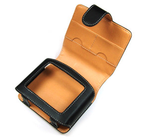 Ledertasche für TomTom One V2, V3 (2. + 3. GENERATION)