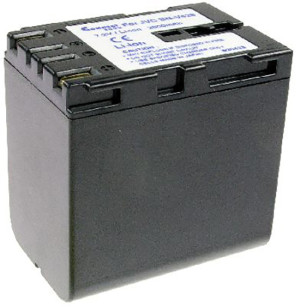 Akku wie JVC BN-V428, für JVC GR-D 230E, anthrazit