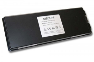 Akku für APPLE MACBOOK 13 MC374LL/A, wie MA566LL/A, 020-5071-B, 10.8V, 5000mAh, Li-Poly, schwarz