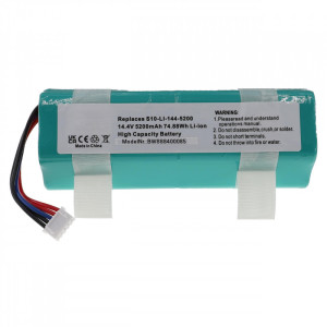 Akku für Saugroboter Ecovacs Deebot Ozmo 950, N5, N8, T8, T8+, T9, T9+, DBX11, DJ, DX, 5,2Ah
