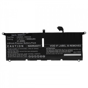 Akku für Dell Latitude 3301, Vostro 5390, Inspiron 13-5390, 13MF Pro-D2505TA, wie DGV24, 7,6V 5,5Ah