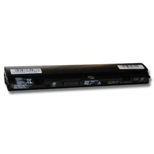 Akku für Asus EEE PC R11CX, X101, wie A31-X101, A32-X101, X10L65H, 10.8V, 2200mAh, Li-Ion, schwarz