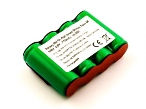 Akku für Wolf Rasenschere Accu 60, Grass Shears Accu 60, 2150 mAh, 4,8 V WOLF Rasenschere Accu 60