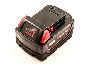 Akku für MILWAUKEE 2630, Akku-Typ 49-24-2371, 2630, 18V, 4Ah, Li-Ion