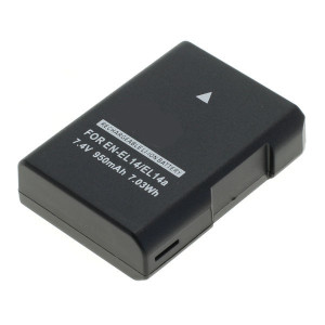 Akku für Nikon D 5300, Typ EN-EL14/14a, 950 mAh, 7,4 V