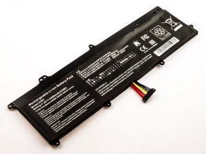 Akku für Asus EEE-PC F201, F202, X201, X202, VivoBook Q200, R200, S200, wie C21-X202, 7,4 V, 4,4 Ah