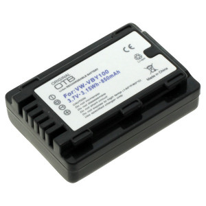 Akku wie Panasonic VW-VBY100, für PANASONIC HC V130, Li-Ion