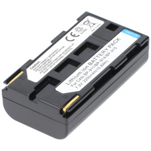 Akku für Canon XL 1, Typ BP-911, BP-915, BP-930, BP-941, anthrazit, 2200 mAh