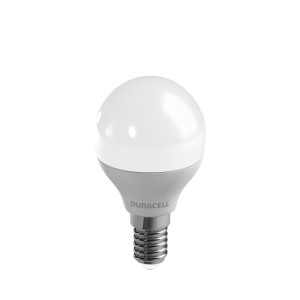 LED-Lampe Duracell E14 230V, 6W, A+, warmweiß 2700K, dimmbar