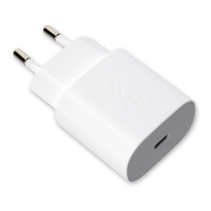 Schnell-Ladegerät original Samsung EP-TA800NBE für alle Geräte mit USB-C Anschluss, weiß