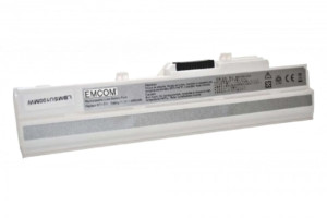 Akku für Advent 4211, wie BTY-S11, 6317A-RTL8187SE, 11.1V, 4400mAh, Li-Ion, weiß
