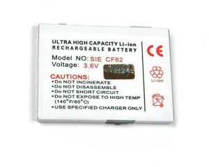 Akku für BenQ-Siemens CT65, wie EBA-670, 750 mAh