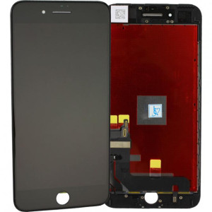 LCD Display Einheit komplett mit Displayrahmen inkl. Touchscreen für iPhone 7 Plus, schwarz