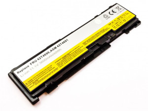 Akku für IBM THINKPAD T410s, wie 42T4688, 42T4689, 42T4690, 11.1V, 3600mAh, Li-Ion