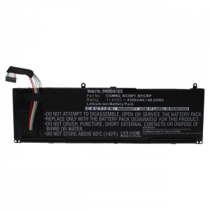 Akku für Dell Inspiron 11-3000, 11-3135, 11-3137, 11-3138, 11-3197, wie 0CGMN2, CGMN2, 11,4V, 4,3Ah