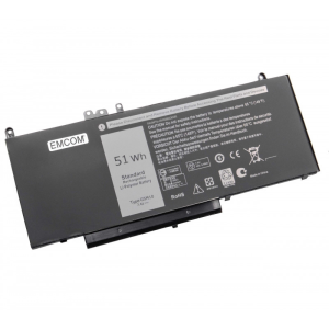 Akku für DELL LATITUDE E5550, wie 451-BBLN, 6MT4T, 79VRK, 7.4V / 7.6V, 6890 mAh, Li-Polymer