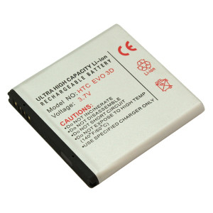 Akku für HTC EVO 3D, Sensation XE, Radar, wie BA S560, BA S590, BA S640, BA S780, 1700 mAh
